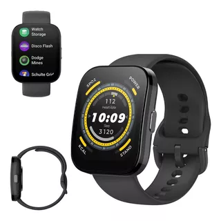 Reloj Inteligente Amazfit Bip 5 A2215 Negro Con Alexa Gps