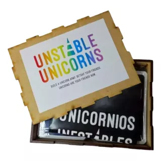 Unstable Unicorns + Todas Las Expansiones Plastificadas