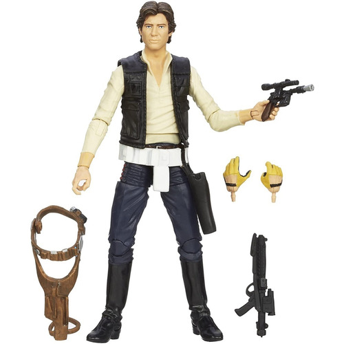 Han Solo Figura De 6 Pulgadas Black Series Naranja Star Wars