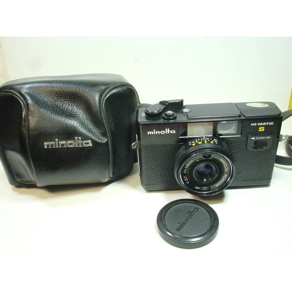 Minolta Hi Matic S Analogica Ideal Bolsillo. Muy Buena