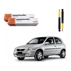  Par Amortecedor Traseiro Corsa 1.0 1.4 1.6 1994 A 2002
