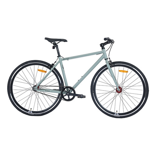 Bicicleta Gravel Fixie R700c Aluminio Color Verde Tamaño Del Cuadro 47