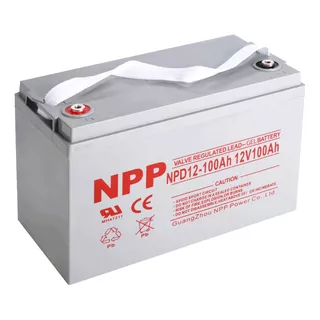 Batería Npp De Gel Ciclo Profundo 12v 100ah