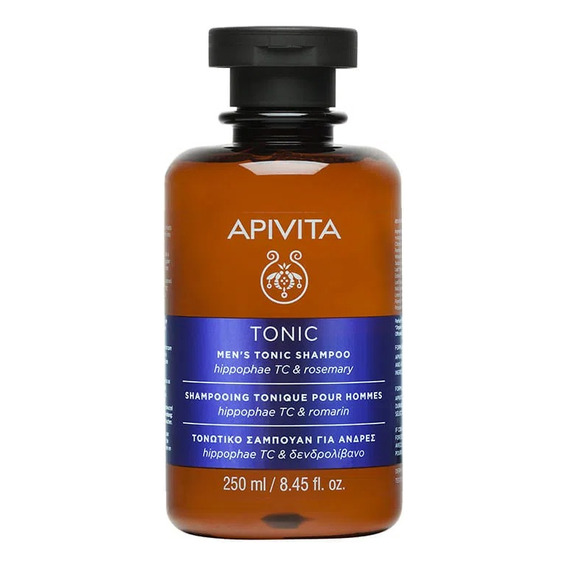 Mens Tonic Shampoo Anticaída - Apivita 250 Ml Apivita