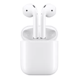 AirPods Con Estuche De Carga (2da Generación) - Blanco