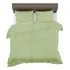 Acolchado De Plumas King Size Home Class Dohler Ropa De Cama Color Verde Claro Diseño De La Tela Liso