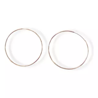 Aretes Oro Laminado 18k Grandes Mujer Elegantes Candongas