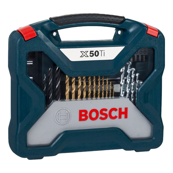 Set De Brocas Y Puntas X-line Bosch 50 Pzs