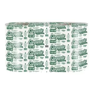 Bolson Papel Higienico Jumbo Elegante 4x500 Hoja Simple