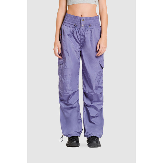 Pantalon Parachute Lettu - Lila