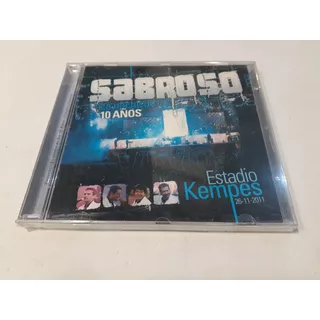 La Noche De Los 10 Años, Sabroso - Cd + Dvd Nuevo Nacional
