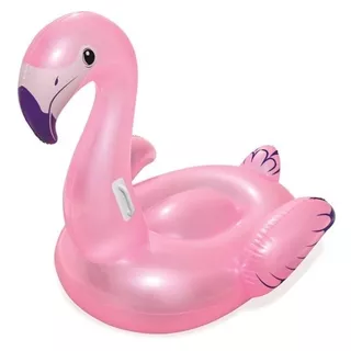 Montable Inflable Con Forma De Flamingo Bestway Modelo 41122