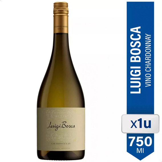 Vino Luigi Bosca Chardonnay Blanco 750ml Botella Mendoza