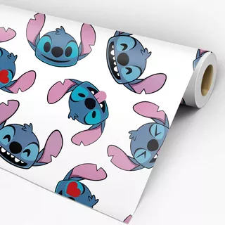 Papel De Parede Adesivo Disney Filme Lilo Stitch + Brinde