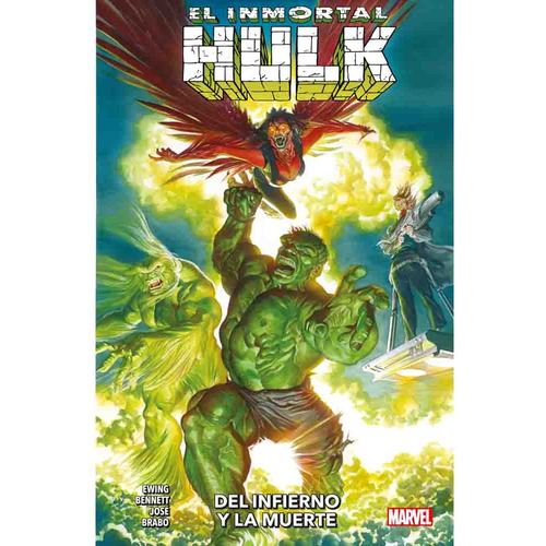 El Inmortal Hulk 10 El Infierno Y La Muerte, De Al Ewing. Serie El Inmortal Hulk Editorial Panini Marvel Argentina, Tapa Blanda, Edición 1 En Español, 2023
