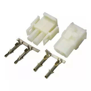 Conector Hylok 2 Vias Macho E Fêmea Kit 30 Pares R7 Ete7552