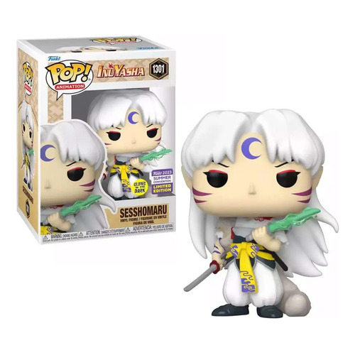 Funko Pop Inuyasha - Sesshomaru Con Bakusaiga Glows 1301