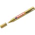 Marcador Edding P Metal Vidrio Ideal Superficies Oscuras Color Dorado