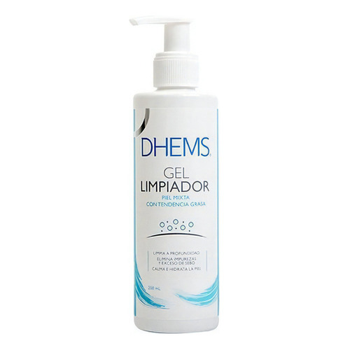 Gel Limpiador Dhems Piel Mixta Grasa X 200ml