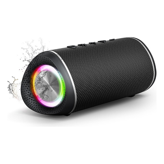 Bocina Portátil Bluetooth Altavoz Inalambricas Con Rgb Luces