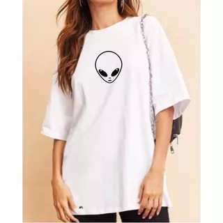 Polera Oversize  Mujer Marciano 100% Algodón