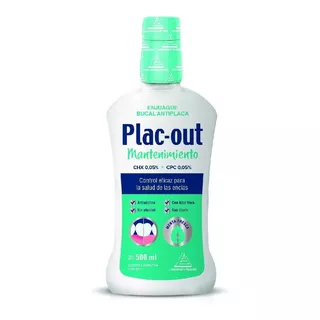 Placout Mantenimiento Enjuague Bucal 500 Ml