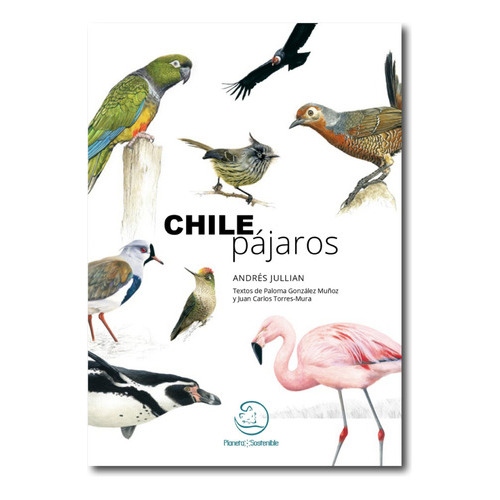 Chile Pájaros, De Paloma González Muñoz Y Juan Carlos Torres-mura / Ilustraciones: Andrés Jullian Fuentes. Editorial Planeta Sostenible, Tapa Blanda En Español