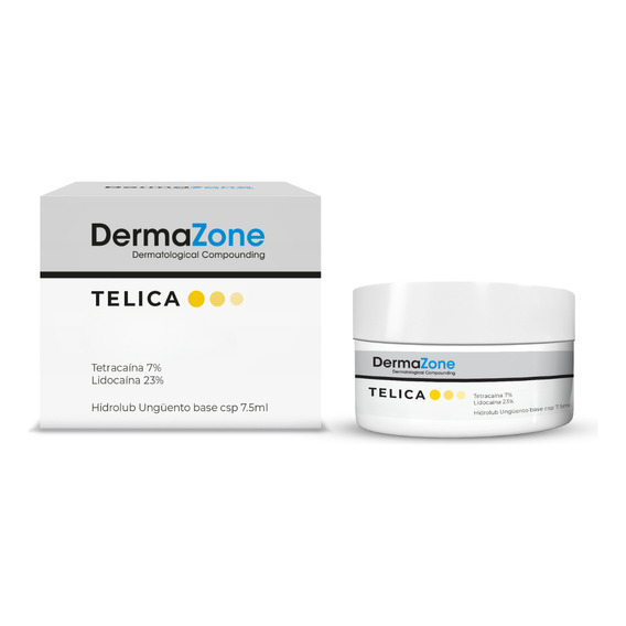 Telica Gel Tópico Para Microblading Y Delineado. 30% Color Blanco Dermazone
