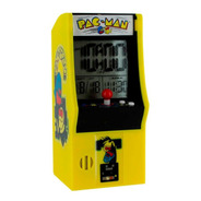 Reloj - Alarma Diseño Arcade De Pac-man