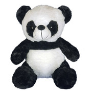Urso Panda De Pelúcia 30cm - Sentado