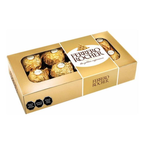 Ferrero Rocher Chocolate X8 Bombones Caja