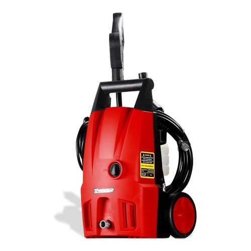 Hidrolavadora Alta Presion 1500 Psi Portatil Mikels Color Rojo