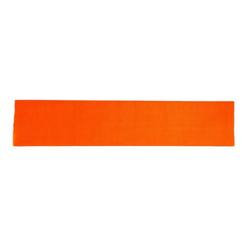 10 Papel Crepe Un Color 200cm X 50cm Color Naranja