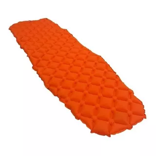 Colchoneta Nautika Ultralight Orok Azteq Camping Trekking Color Naranja