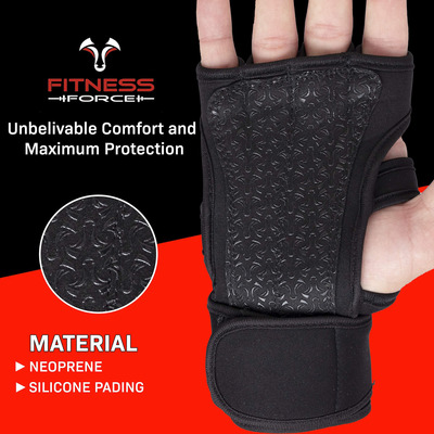 Fitness Force Guantes De Gimnasio Ventilados Para Hombres Co