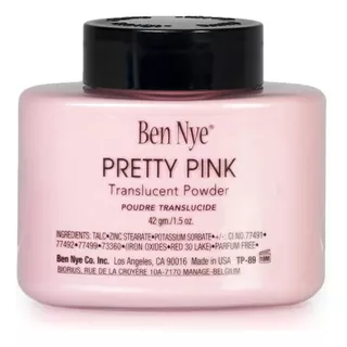 Polvo Traslúcido Ben Nye Pretty Pink