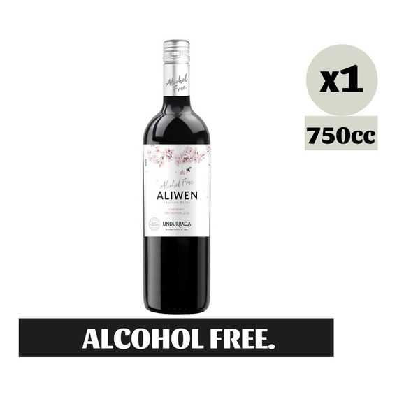 Vino Sin Alcohol Undurraga Aliwen Free Cabernet Sauvignon 