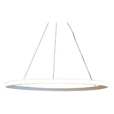 Colgante Simp M Aro 24w Led 40cm Calido Blanco