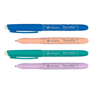 Lapicera Frixion Roller Pizzini Borramio Gel Borrable 0.7mm Color De La Tinta Azul Color Del Exterior Lila Pastel