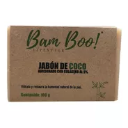 Jabón Coco Con Colágeno 100 Gr Bam Boo! Lifestyle