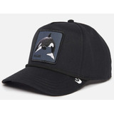 Gorra Goorin Bros Ballena Killer Whale Negra De Algodón 