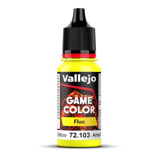 Game Color 17ml.103-amarillo Fluorescente Color 72103 AMARILLO FLUORESCENTE-FLUO YELLOW