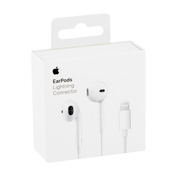 Audífonos Earpods Lightning Apple Original iPhone 7 8 Plus X