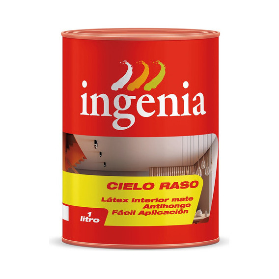 Cielo Raso Ingenia Látex Interior Mate X 1 L