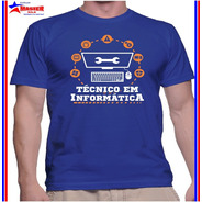 Camisa Camiseta Curso Técnico Informática Computação Hardwar