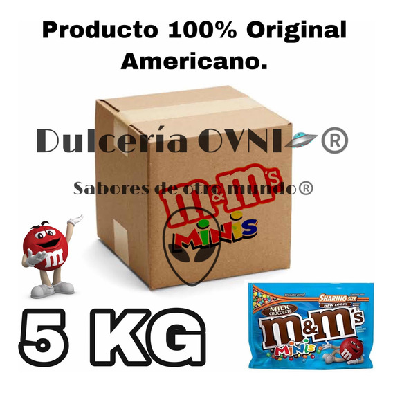 Lunetas Mms Minis A Granel 5 K 100% Originales Americanos