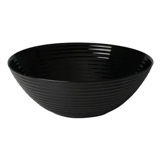 Bowl Lyor Harena De Vidro Opalino Black 27cm