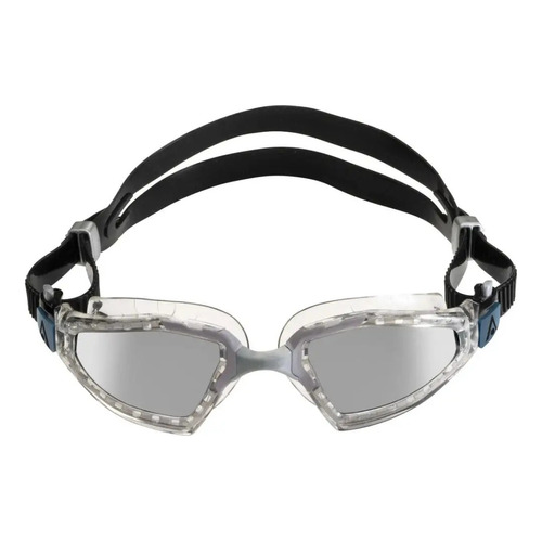 Goggles Natacion Aqua Sphere Kayenne Pro Mirror Performance Color Negrosilver Titanium Mirrored Lens Clear/grey Ep3040010mls/192160