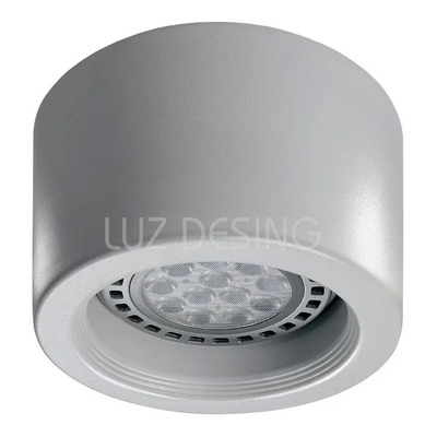 Plafon Spot Blanco Ar111 Apto Led Monovolumen Luz Desing