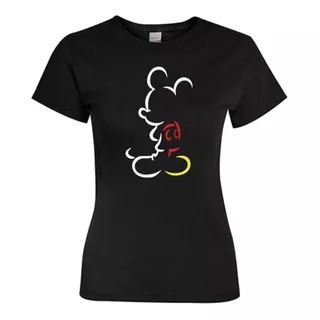 Polera Mujer - Mickey Mouse - Diseño 02
